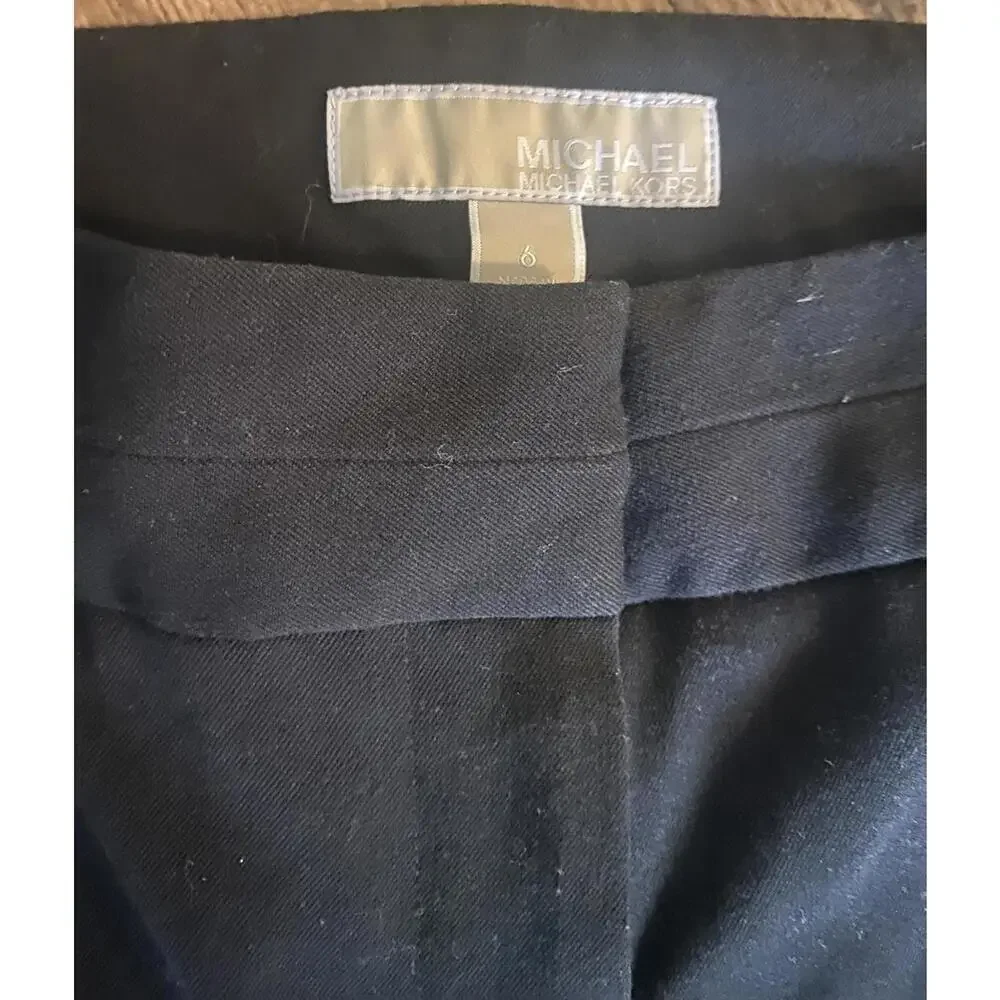 Michael Kors Women's Black Dress Pants - Size 6